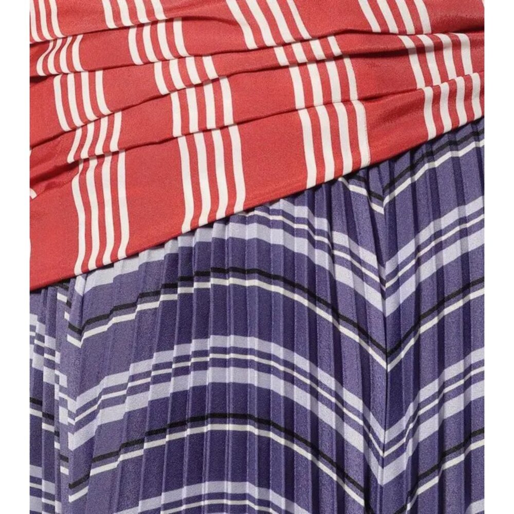 NWT Altuzarra Woodbine Mixed Media Stripe Midi Dress – Size 6 ($2095) - Picture 5 of 5
